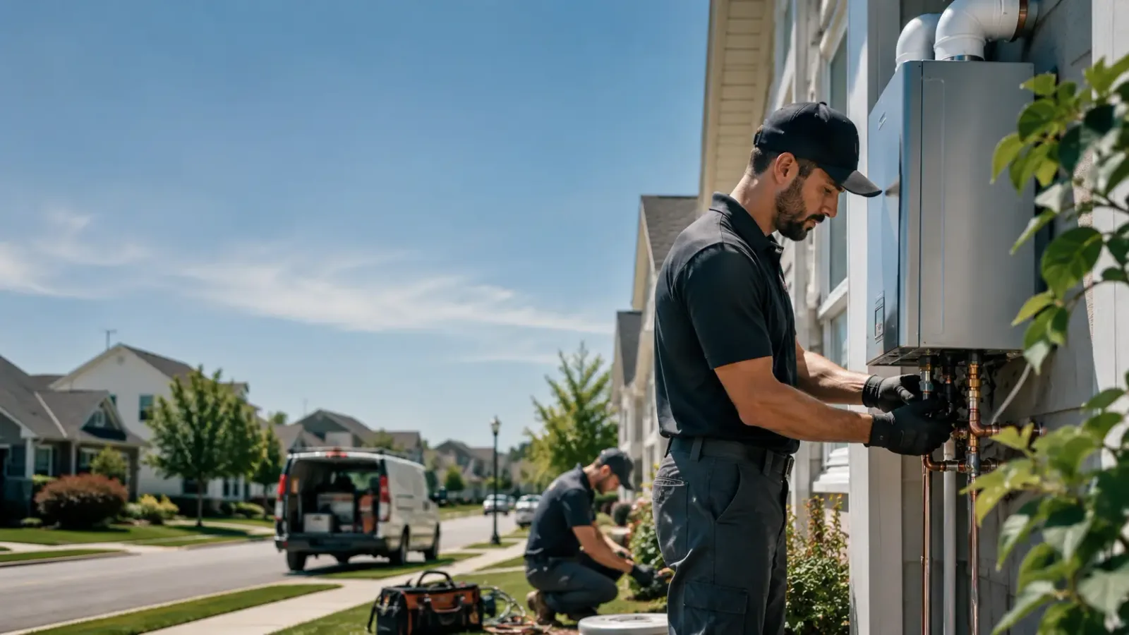 Tankless Water Heater Installation in Wharton, TX